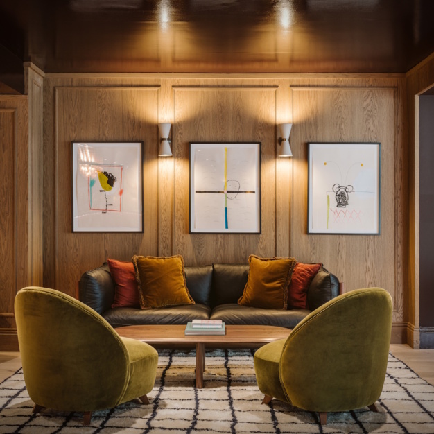 Client breakout space in Bedford Square, Grafter Offices - Bloomsbury