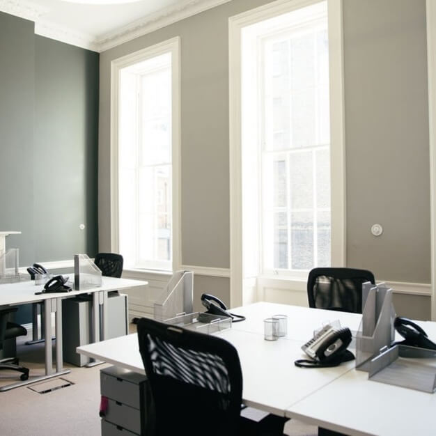Dedicated workspace, Bedford Square, The Boutique Workplace Company in Bloomsbury