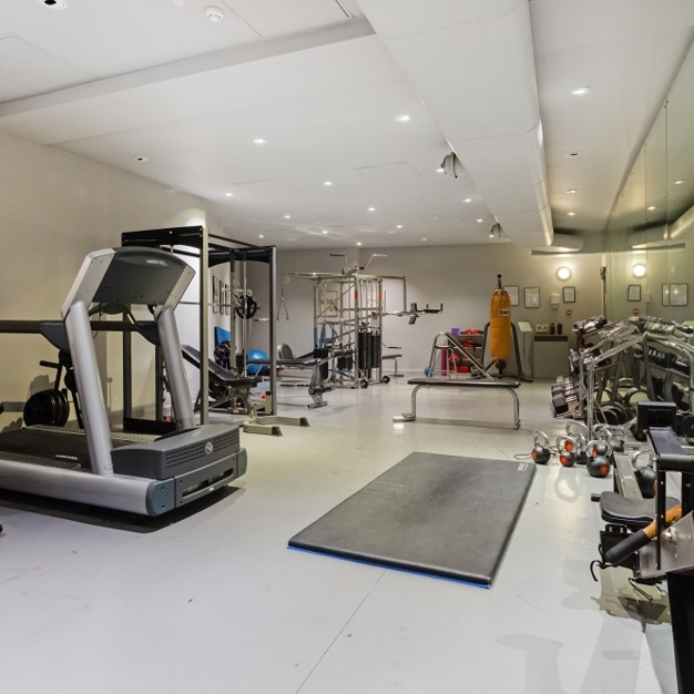 Gym area - Store Street, Base Offices, Bloomsbury
