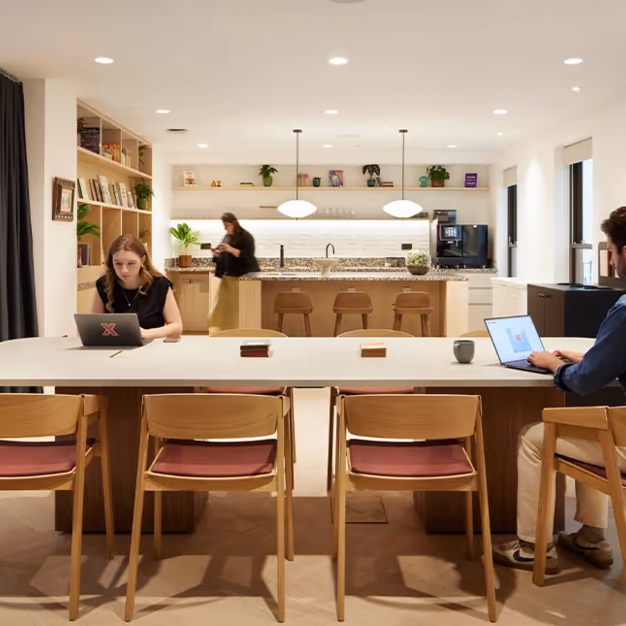 Kitchen at Great Russell Street, X and Why Ltd in Bloomsbury