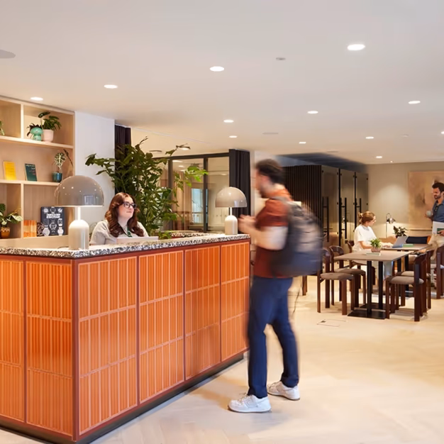 Reception in Great Russell Street, X and Why Ltd, Bloomsbury