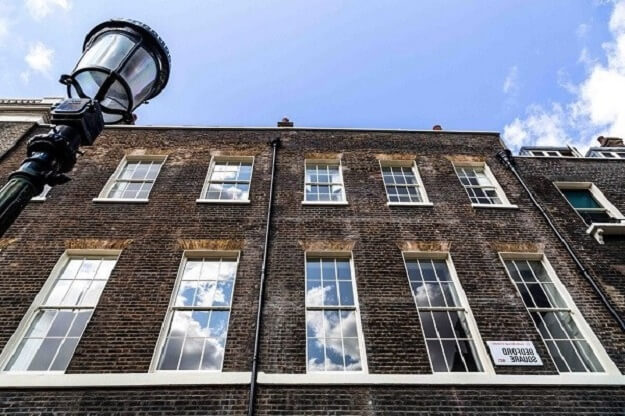The building at Bedford Square, The Boutique Workplace Company in Bloomsbury