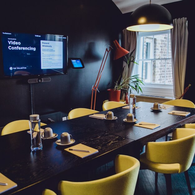 The meeting room at Bedford Square in Bloomsbury