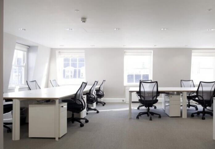 Dedicated workspace in Stratford Place, FORA, Bond Street