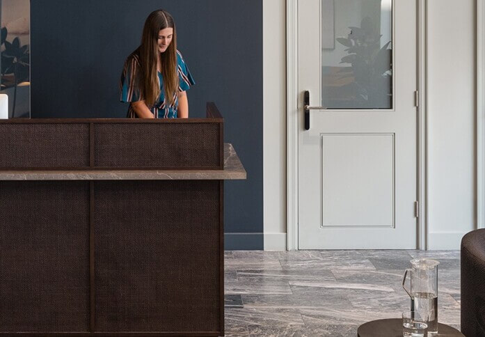 Reception at Stratford Place, FORA in Bond Street