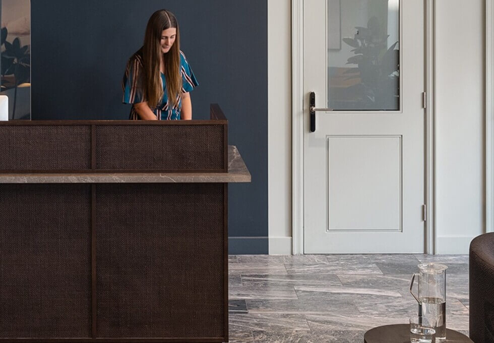 Reception at Stratford Place, FORA in Bond Street