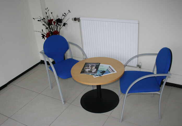 Breakout area at Stirling Way, Dynasty (UK) Limited in Borehamwood