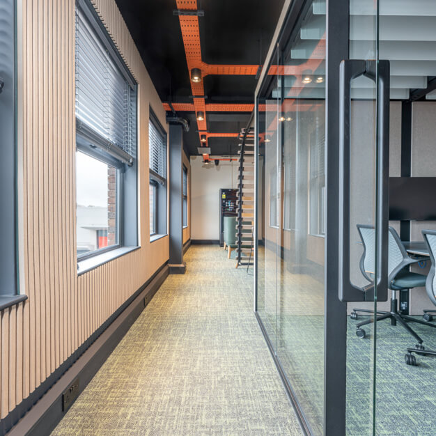 The hallway at Shenley Road, Shelley Capital Management LLP in Borehamwood