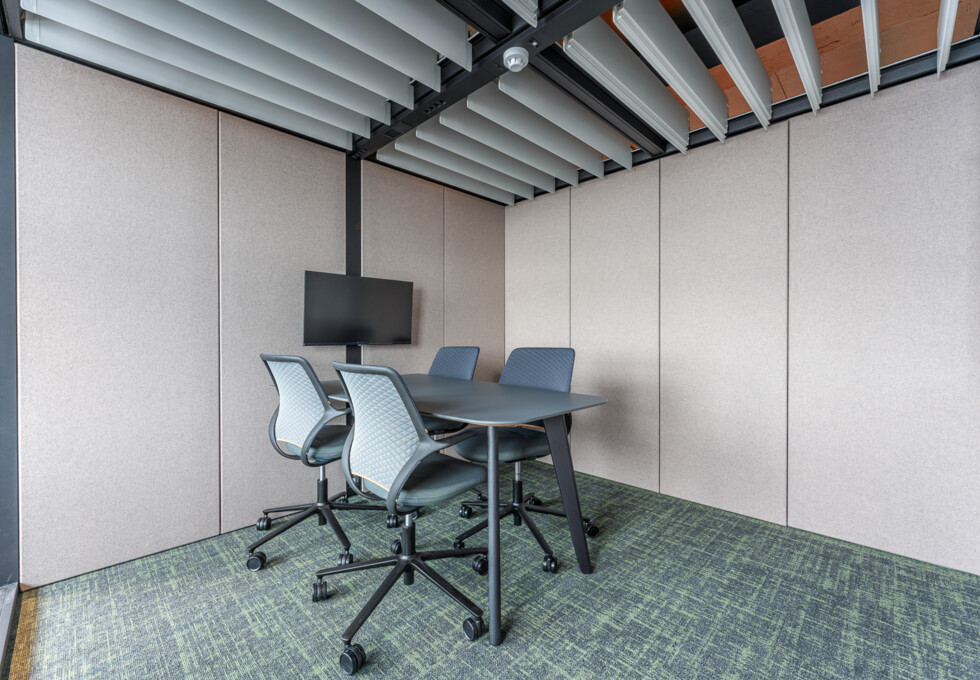 The meeting room at Shenley Road, Shelley Capital Management LLP in Borehamwood