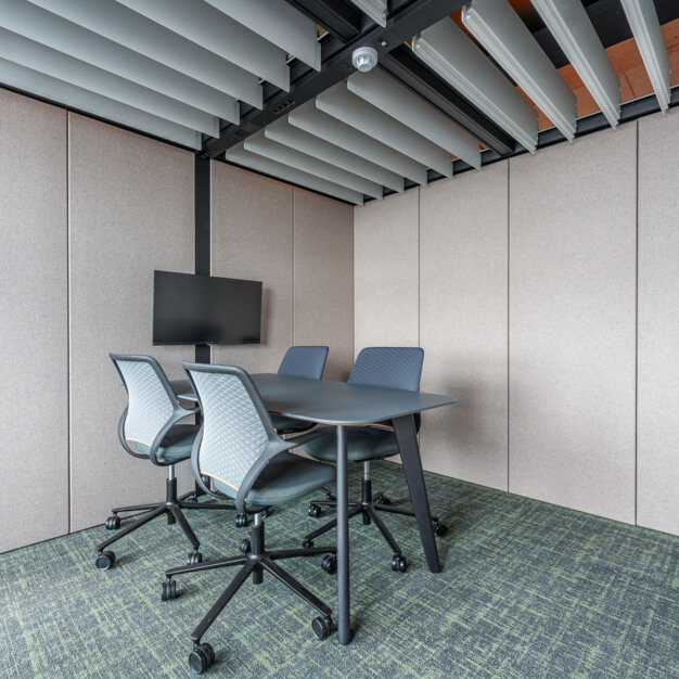 The meeting room at Shenley Road, Shelley Capital Management LLP in Borehamwood