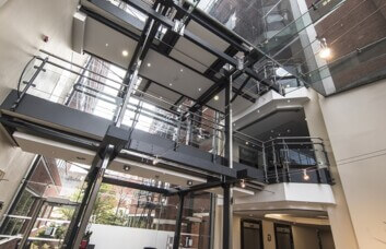 The reception at Imperial Place, Regus in Borehamwood