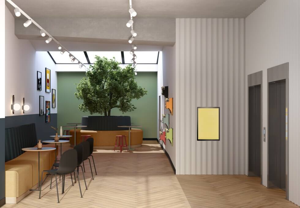 Breakout area at Borough High Street, Work.Life in Borough