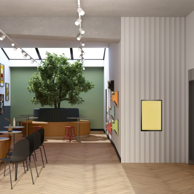 Breakout area at Borough High Street, Work.Life in Borough