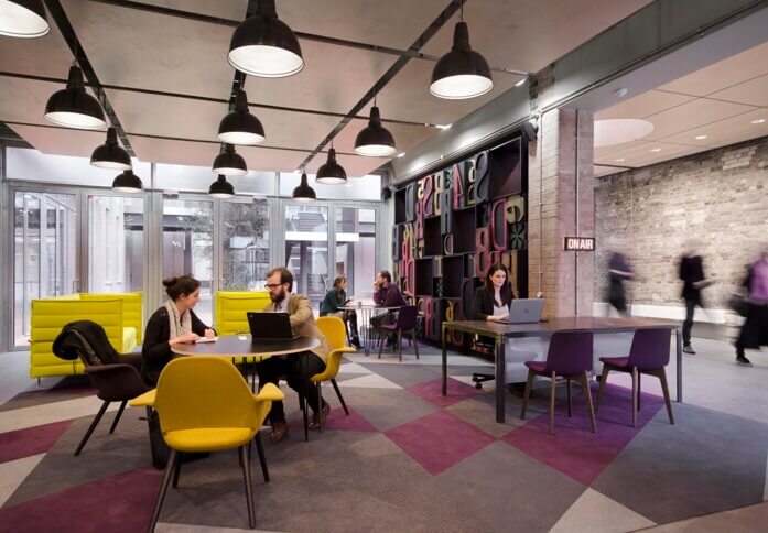 Breakout space in Great Guildford Street, Workspace Group Plc (Borough)