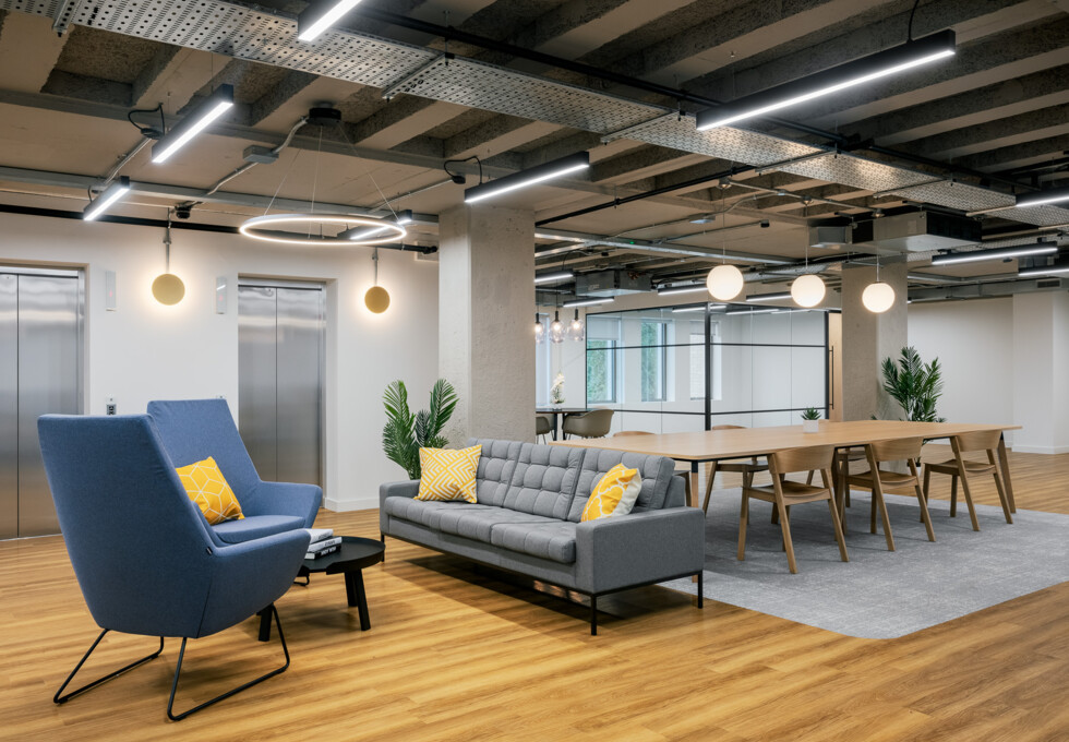 Breakout space, which is dedicated, in Borough High Street, One Avenue (Borough)