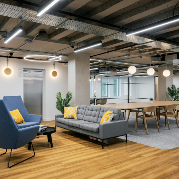 Breakout space, which is dedicated, in Borough High Street, One Avenue (Borough)