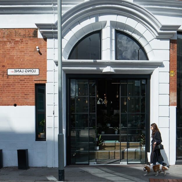 Building outside at Long Lane, Uncommon, Borough