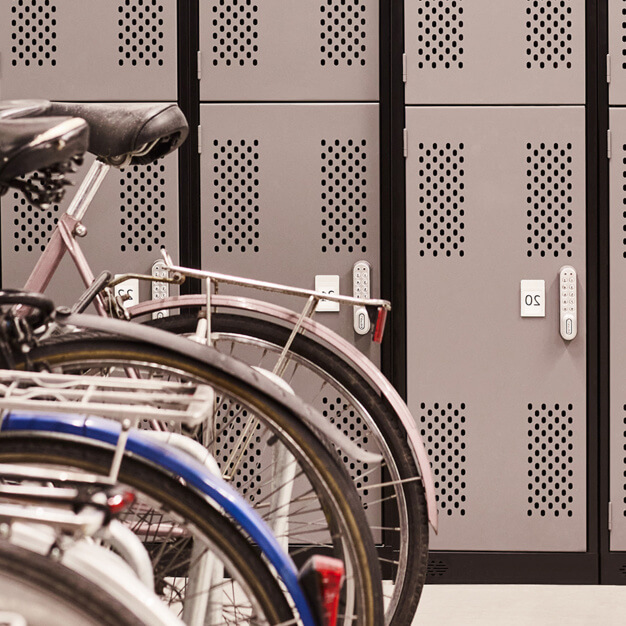 Cycle storage, Borough High Street, FORA (Borough)