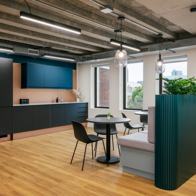 Dedicated breakout area at Borough High Street, One Avenue in Borough