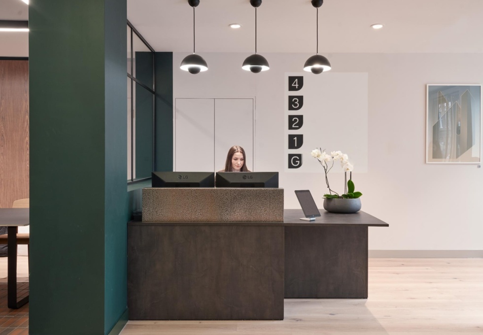 Reception in Borough High Street, Knowlemore Ltd, Borough