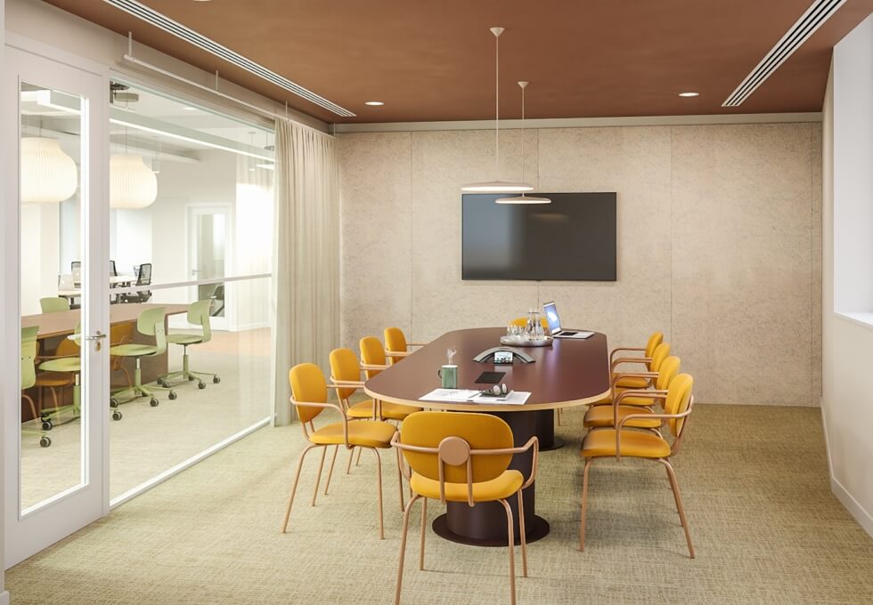 The meeting room at Borough High Street, Frameworks