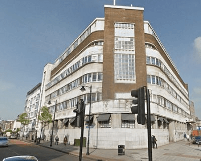 The building at Bow Road, Bow Business Centre, Bow