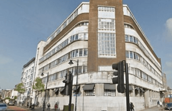 The building at Bow Road, Bow Business Centre, Bow