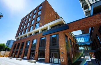 The building at Corsican Square, Workspace Group Plc, Bow