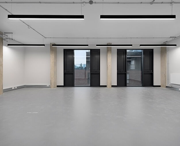 Unfurnished workspace, Corsican Square in Bow - Workspace Group Plc