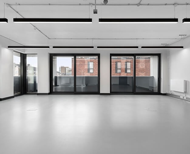 Unfurnished workspace, Corsican Square, Workspace Group Plc, Bow
