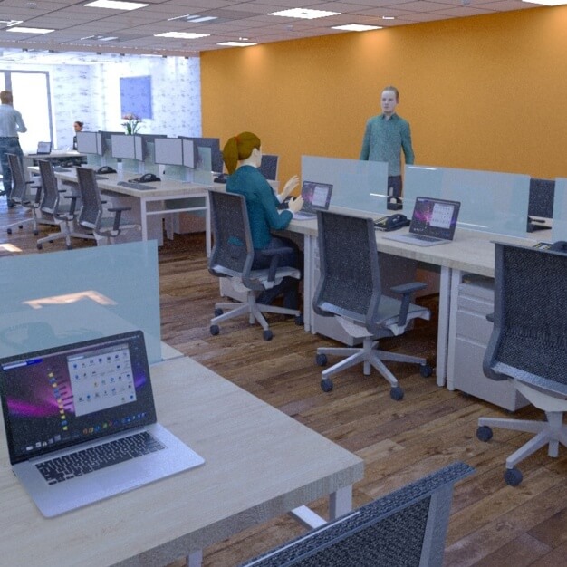 Dedicated workspace, Ealing Road, Airivo Ltd in Brentford