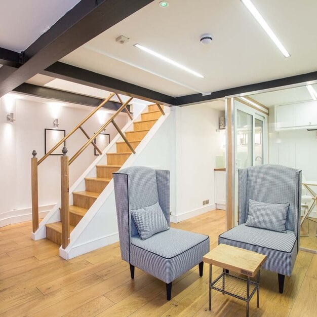 Breakout space in Brick Lane, Canvas Offices (London)
