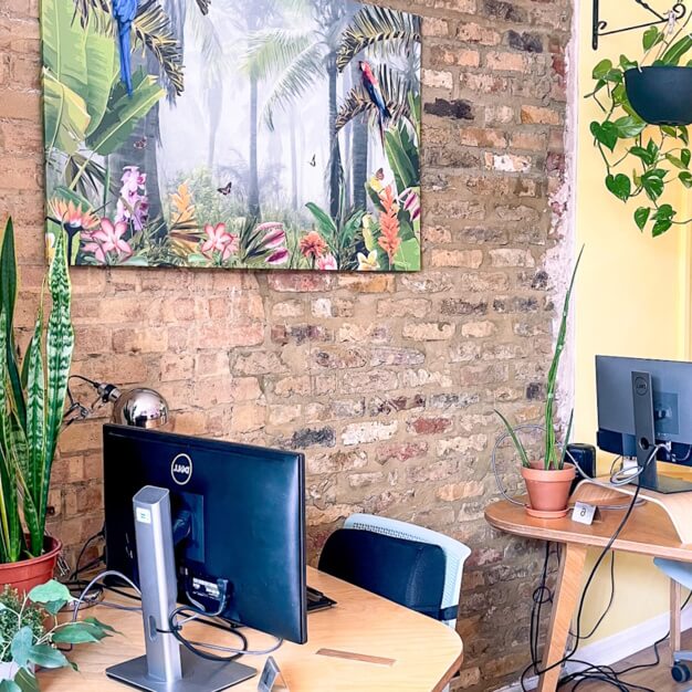 Private workspace in Electric Lane, Impact Brixton CIC