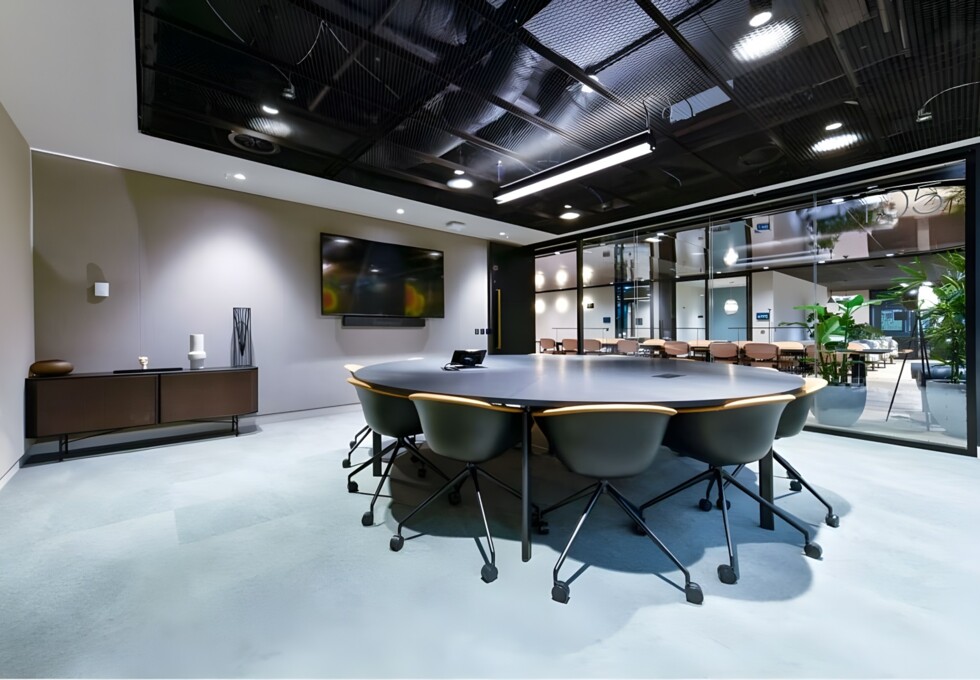 Boardroom at Finsbury Avenue, The British Land Company PLC in Broadgate