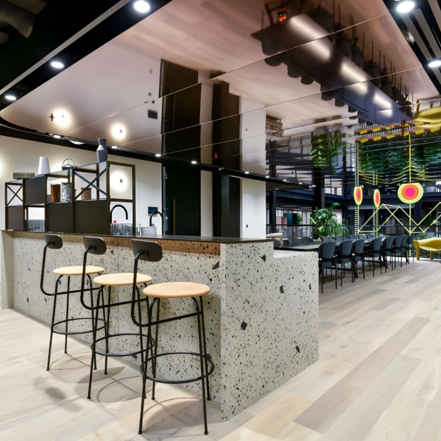 Breakout space in Finsbury Avenue, The British Land Company PLC (Broadgate)