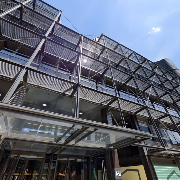 The building at Finsbury Avenue, The British Land Company PLC in Broadgate