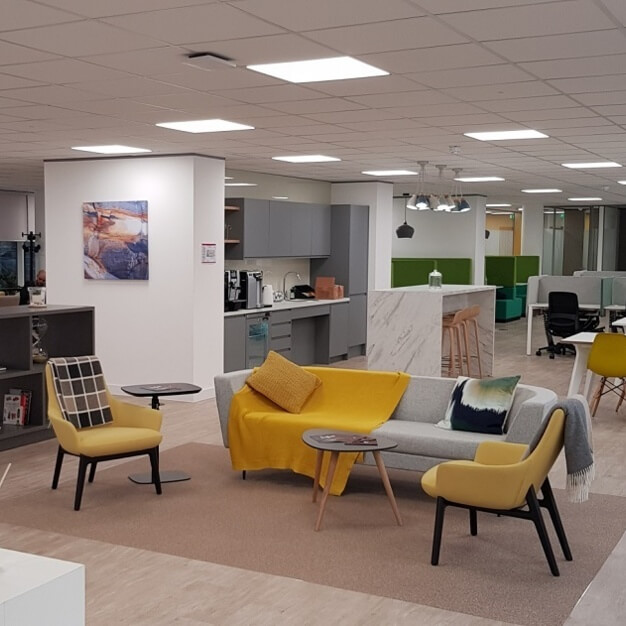 Breakout area at Elmfield Park, Regus in Bromley