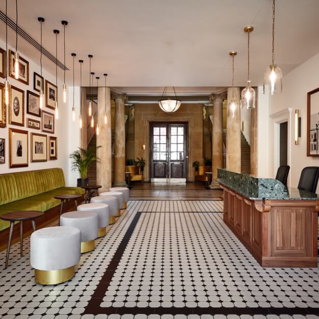 Reception at Tweedy Road, Clockwise Limited in Bromley