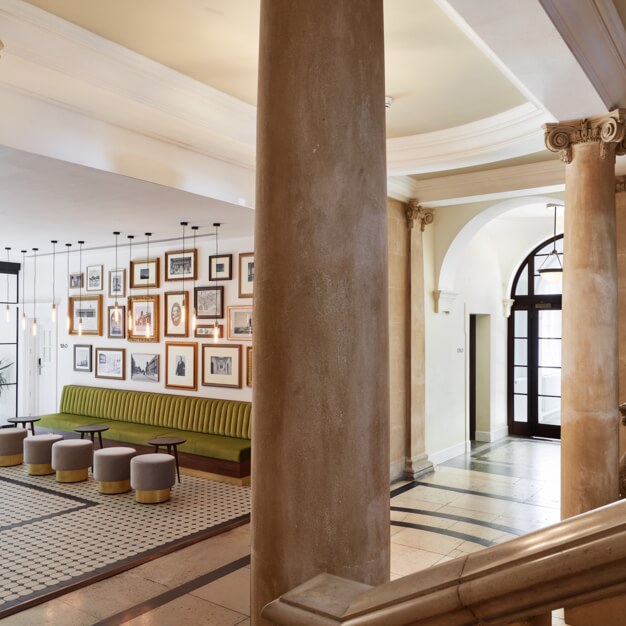 The foyer at Tweedy Road, Clockwise Limited (Bromley)