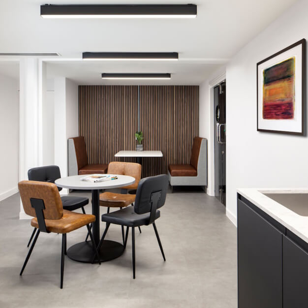 A breakout area in Oval Road, Metspace London Limited, Camden