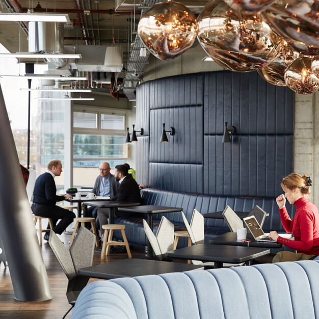Breakout area at Chalk Farm Road, LABS in Camden
