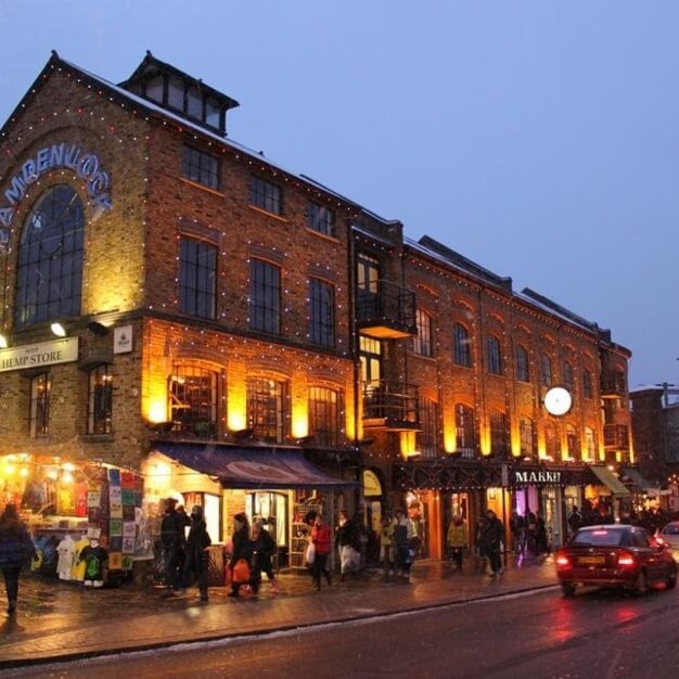 Building outside at Camden Lock Place, LABS, Camden