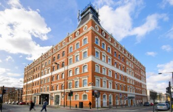 Building outside at Mandela Street, Workspace Group Plc, Camden