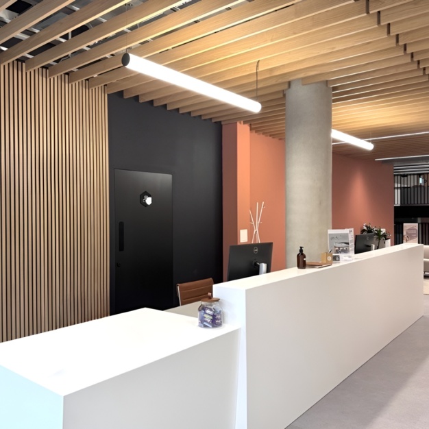 Reception in Camden Street, Regus, Camden