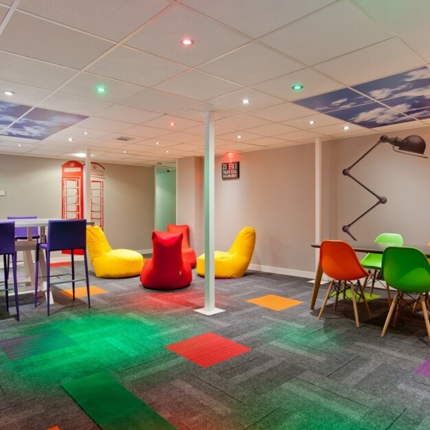 The Breakout area - Bayham Street, Oasis Business Centres (Camden)