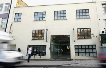 The building at Bayham Street, Oasis Business Centres, Camden