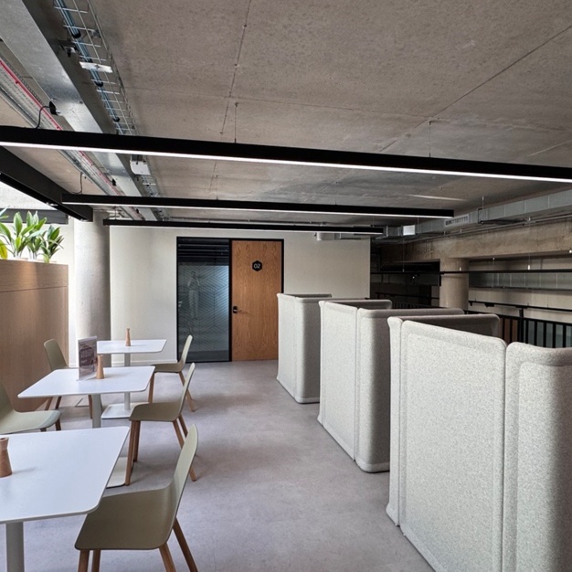 The communal space at Camden Street, Regus in Camden