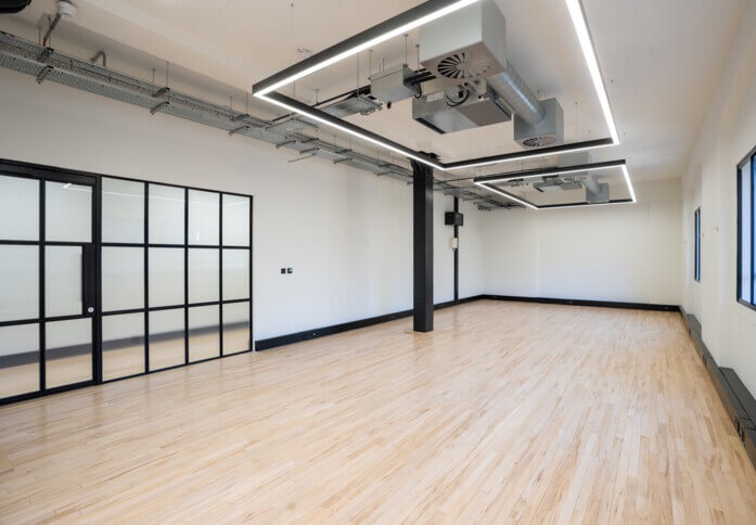 Unfurnished workspace at Mandela Street, Workspace Group Plc, Camden