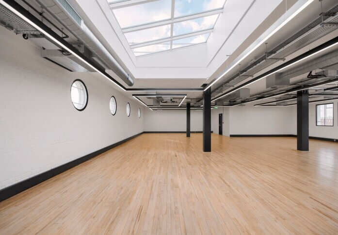 Unfurnished workspace on Mandela Street, Workspace Group Plc, Camden