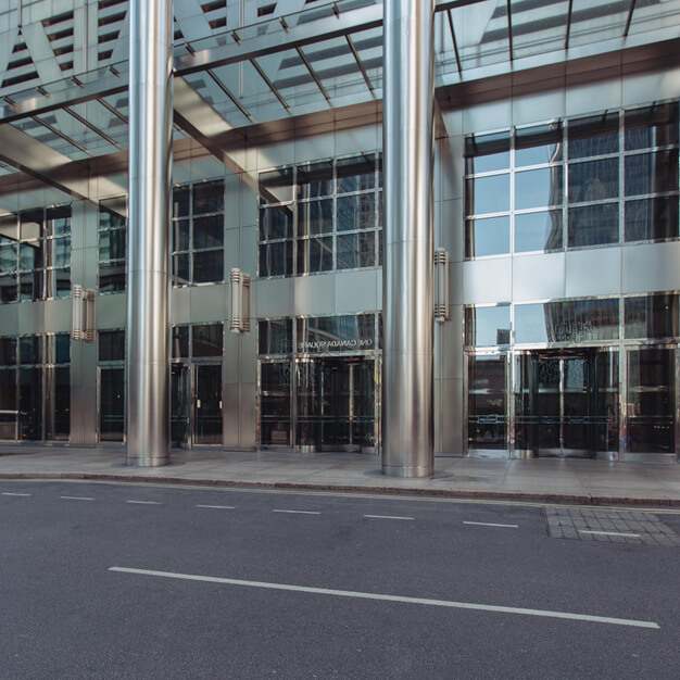 Building external for Canada Square, FORA, Canary Wharf